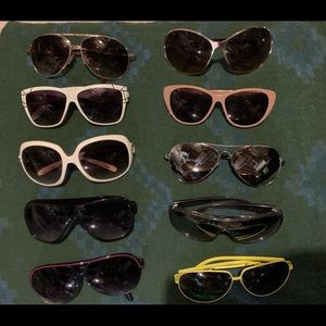 Lot of 10 sunglasses